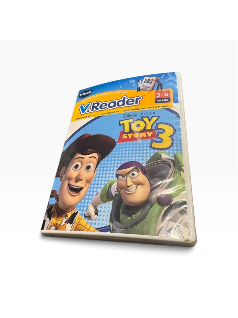 VTech Toy Story 3 V.Reader Animated E-Book System Game New Sealed